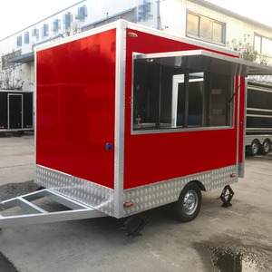 Camión de Comida Rápida Original de Acero Inoxidable en Venta, Capacidad de Carga de 550 kg, Tamaño de 1880x1280 mm, Completamente Equipado, Precio Económico - Product Image 6