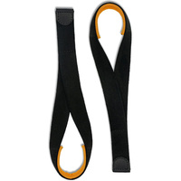 Sangles de poignet en coton en forme de V pour la musculation, rembourrées pour la musculation, le powerlifting, la musculation en salle de sport et le cross-training