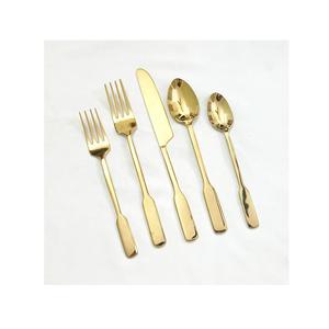 ชุดช้อนส้อมรูปช้างทำจากวัสดุสองโทนสำหรับเครื่องครัวชุดเครื่องใช้บนโต๊ะอาหารทำจากสแตนเลสและทองเหลืองพร้อมด้ามจับรูปช้าง - Product Image 3