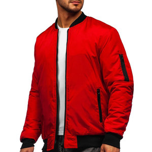 Solid Color Bomber <b>Jacket</b> Men Casual <b>Slim</b> <b>Fit</b> Mens Bomber <b>Jackets</b> New Autumn Fashion High Quality <b>Jackets</b> for Men - Product Image 1
