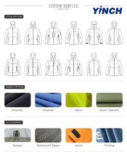 Vestes imperméables pour hommes Manteaux à capuche coupe-vent d'extérieur Veste de course Veste de sport zippée personnalisée - Product Image 6