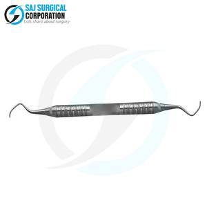 Kit de escalador dental certificado CE Instrumentos manuales de acero inoxidable para instrumentos quirúrgicos de control de sarro - Product Image 3