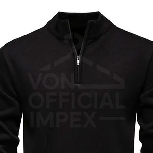 New Fashion Customized <b>Half</b> <b>Zip</b> <b>Sweatshirts</b> Made In Pakistan Basics Cotton Blended Best Quality <b>Half</b> <b>Zip</b> <b>Sweatshirts</b> For Adults - Product Image 5