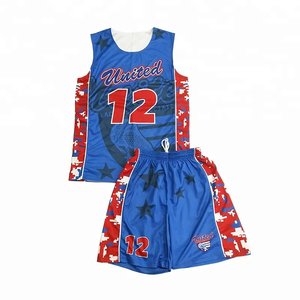 Ensemble de vêtements de basket-ball à séchage rapide personnalisés, maillot de basket-ball, short de grande taille avec logo à l'avant, technique de sublimation par Offre Spéciale respirant - Product Image 4
