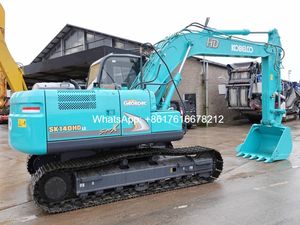 Excavatrice sur chenilles Kobelco SK140 d'occasion, Japon, haute qualité, moteur Isuzu, pompe, équipement de construction - Product Image 4