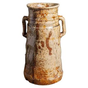 Ructic แจกันเซ็ต2มือทำสีอลูมิเนียมตกแต่งแจกันที่มีคุณภาพสูงโบราณ Patina แจกันดอกไม้ - Product Image 1