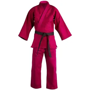 Martial Art Uniform Custom Martial Arts Karate Judo Taek Martial Arts Ultralichte Taekwondo Uniformen Met Witte Riem
