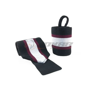 Muñequeras elásticas con soporte apretado y velcro reforzado ideales para levantadores serios que necesitan protección y estabilidad en la muñeca - Product Image 2