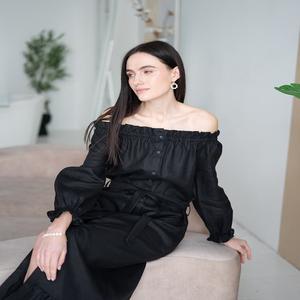 Vestido de cóctel de verano Midiblack para mujer Monos blancos - Product Image 1