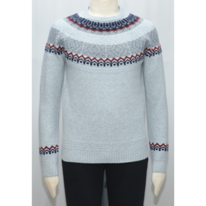 Suéter de Algodón Orgánico con Cuello Redondo, Transpirable y Cálido para Otoño e Invierno, Estilo Casual y Urbano para Hombre - Product Image 5