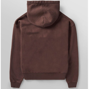Sweat à capuche d'hiver pour hommes 600gsm Custom Heavyweight Oversized 100% Cotton Blank Fleece Streetwear Pullover Hoodies for Men - Product Image 6