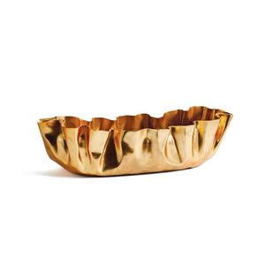 Hotel Restaurant Supplies Chocolate Server Ware Bowl Metal Decorative Chocolate Serving Platter for <b>Eid</b> Decor Serving Bowl - Product Image 1