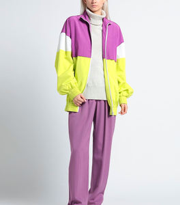 2025 Wholesale High Quality Crinkle Hooded Puffer Women Windbreaker Jackets Zipper Pocket Adjustable Jacket - Product Image 3