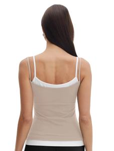 New Arrival Custom Solid Pattern Color Summer <b>Sleeveless</b> <b>Shirts</b> Cotton / Bamboo Fiber Plus Size Women's Tank Tops - Product Image 4