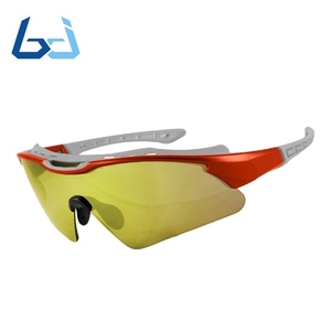 Borjye J121B Logo personnalisé Lunettes de sport résistantes aux chocs et anti-rayures - Product Image 5