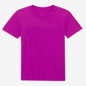 Camiseta de Manga Corta 100% Algodón al por Mayor, Diseño Personalizado, Cuello Redondo, Transpirable, Camiseta para Hombre con Logotipo OEM, Lisa - Product Image 1