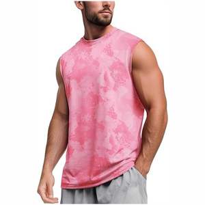 Camiseta sin Mangas para Hombre, Transpirable, Nuevo Diseño, Bajo Pedido Mínimo, Venta en Línea, Última Llegada, Ropa Deportiva de Alta Calidad - Product Image 2