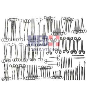 Base d'instruments chirurgicaux Laparotomie Ensemble d'instruments de chirurgie abdominale Instruments chirurgicaux de haute qualité par Med Innovations - Product Image 1