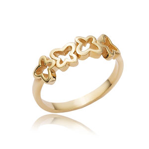 Boucles d'oreilles en grappe de conception de papillon simple en gros bijoux faits à la main turcs en argent sterling 925 - Product Image 3