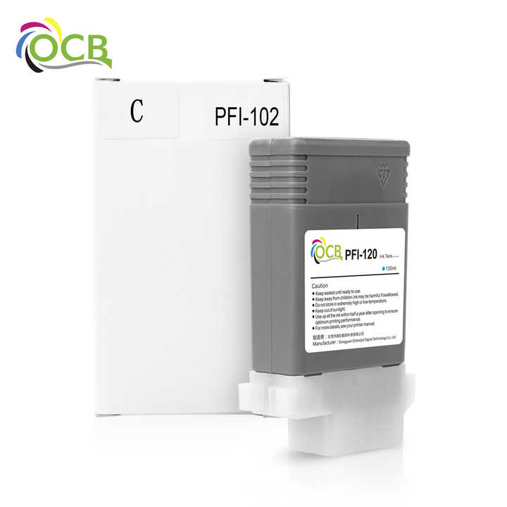 Ocbestjet PFI120 PFI 120 Compatible Ink Cartridge for Canon TM300 