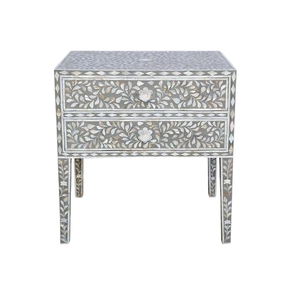 Mesa de centro de resina de hueso hecha a mano personalizada, nuevo diseño 2025, muebles de sala de estar para mantener la taza de café y la bandeja para servir - Product Image 1