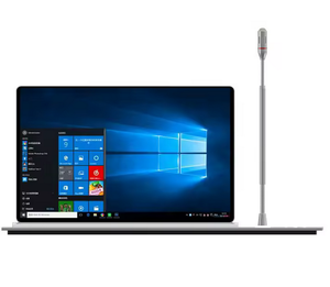 Système de visioconférence prêt à expédier, moniteur rétractable motorisé, moniteur LCD caché, mécanisme de levage de moniteur 17,3 pouces, microphone - Product Image 1