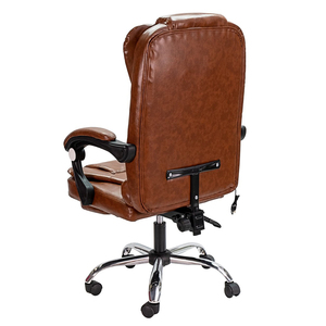 Silla de Oficina Contemporánea GAKJO-906 con Simili Cuero, Metal Cromado, y Características Ergonómicas para Mayor Comodidad - Product Image 6
