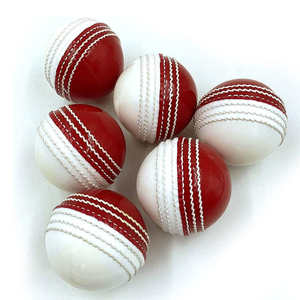 Pelotas duras de críquet de cuero de grado personalizable, venta al por mayor, calidad superior, duraderas, logotipo de pelota de críquet, opciones de color, Uso Profesional - Product Image 1