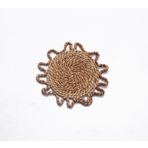 Cesta de Yute Natural hecha a mano para decoración del hogar, mesa Bohemia grande para colgar de la cocina, para Interior del hogar - Product Image 5