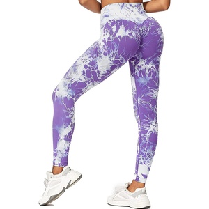 Fournir des services personnalisés Gym & Fitness vêtements athlétique Sublimation Legging 100% coton vente chaude Sexy Yoga Leggings - Product Image 5