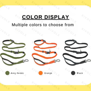 Laisse de course multifonctionnelle 6 en 1 Anti-Pull Laisse pour grand chien Laisse pour chien Crossbody - Product Image 5