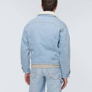 Service OEM, meilleure qualité, veste en jean réversible à capuche avec logo personnalisé et couleur et design personnalisés. - Product Image 2
