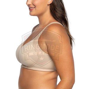 Sujetador Deportivo para Mujer de Primera Calidad, Spandex y Poliéster, Transpirable, con Logotipo Frontal Simple, Ecológico, Sin Costuras, Personalizable - Product Image 3