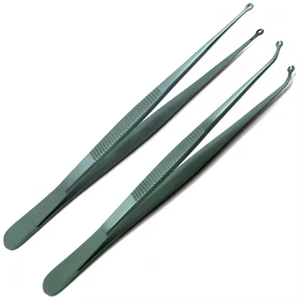 Fórceps de vendaje de la mejor calidad Fórceps quirúrgicos de acero inoxidable de grado A Adson Brown - Product Image 3