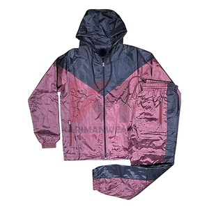 Conjunto Deportivo de 2 Piezas para Hombre, Chaqueta de Manga Larga con Cremallera Completa y Pantalones, Ropa Deportiva Informal para Correr, Conjunto Deportivo Cálido - Product Image 1