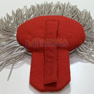 Épaulettes formelles pour vestes, manteaux et occasions spéciales Épaulettes tressées élégantes pour usage cérémonial et costumé - Product Image 5