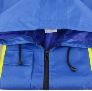 Veste de sécurité haute visibilité imperméable et coupe-vent de qualité supérieure, vêtements de travail d'hiver haute visibilité, veste de sécurité - Product Image 4
