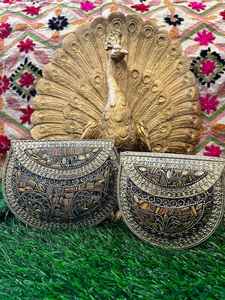 Pochette en résine de style bohème pour femmes écologique fermeture à glissière légère étanche pour les chaînes de voyage de fêtes nuptiales - Product Image 3