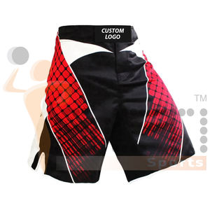 Nouveaux shorts Mma vierges de sublimation pour hommes et femmes Shorts de combat personnalisés en gros Shorts de boxe - Product Image 4