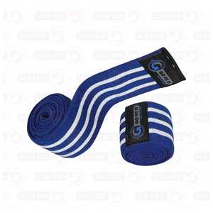 <b>Best</b> Customized Neoprene <b>Wrist</b> Knee Wraps for Gym Adjustment Fitness Safety Protection with Logo for Weight Lifting Custom Size - Product Image 2