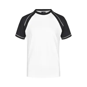 T-shirt promotionnel personnalisé pour homme, coupe raglan, pour merchandising - Product Image 6