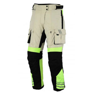 กางเกงมอเตอร์ไซค์ขนาดใหญ่ระบายอากาศได้ดีพร้อมเกราะสะโพกและหัวเข่าเทคนิคการพิมพ์ลายแห้งเร็วสำหรับการขี่ทางไกล - Product Image 2