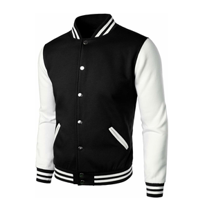 2024 personnalisé rouge et blanc couleur Varsity Jacket broderie personnalisée en plein air Baseball Varsity Jacket hommes respirant - Product Image 6