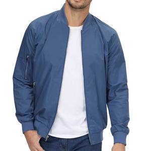 Chaquetas de hombre de Primera calidad-Chaqueta de Bombardero a prueba de viento Cremallera completa Abrigos acolchados cálidos de invierno Outwear Logotipo de personalización de estilo OEM ODM - Product Image 4