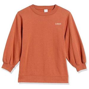 เสื้อสเวตเตอร์แบบสวมศีรษะสำหรับผู้หญิงขนาดใหญ่พิเศษระบายอากาศได้ดีคอกลมเสื้อสเวตเชิ้ตสตรีทเสื้อสเวตเชิ้ตสตรีทแวร์ไม่มีลายออกแบบโลโก้ได้ตามต้องการ - Product Image 5