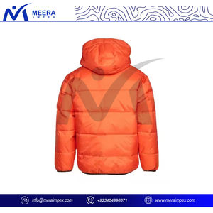 Chaqueta acolchada para hombre, abrigo de invierno ligero aislado con logotipo personalizado para senderismo, uniformes de tripulación, eventos de negocios o ropa promocional - Product Image 5