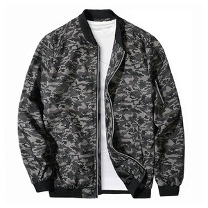 Venta al por mayor de fábrica de encargo del estilo de béisbol de Hip Hop hombres chaqueta de bombardero fabricante de ropa chaquetas de los hombres de bombardero de invierno - Product Image 1
