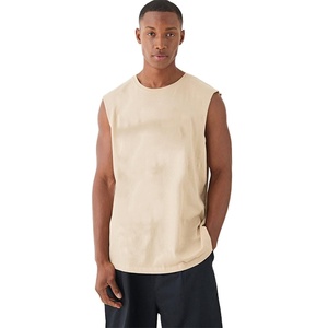 Camiseta sin Mangas de Diseño Personalizado con Logotipo, 100% Poliéster, Deportiva, de Secado Rápido, para Verano, Moda Urbana, Transpirable, para Hombre - Product Image 1
