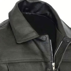 Chaleco de cuero de moda para hombre, diseño contemporáneo, corte ajustado, tacto suave, chaleco de moda para actividades al aire libre. - Product Image 3