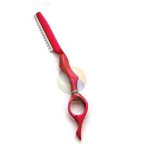 Rasoir droit en acier inoxydable avec logo personnalisé de qualité supérieure, rasoir professionnel pour barbier, rasoir à effiler avec manche en bois - Product Image 2